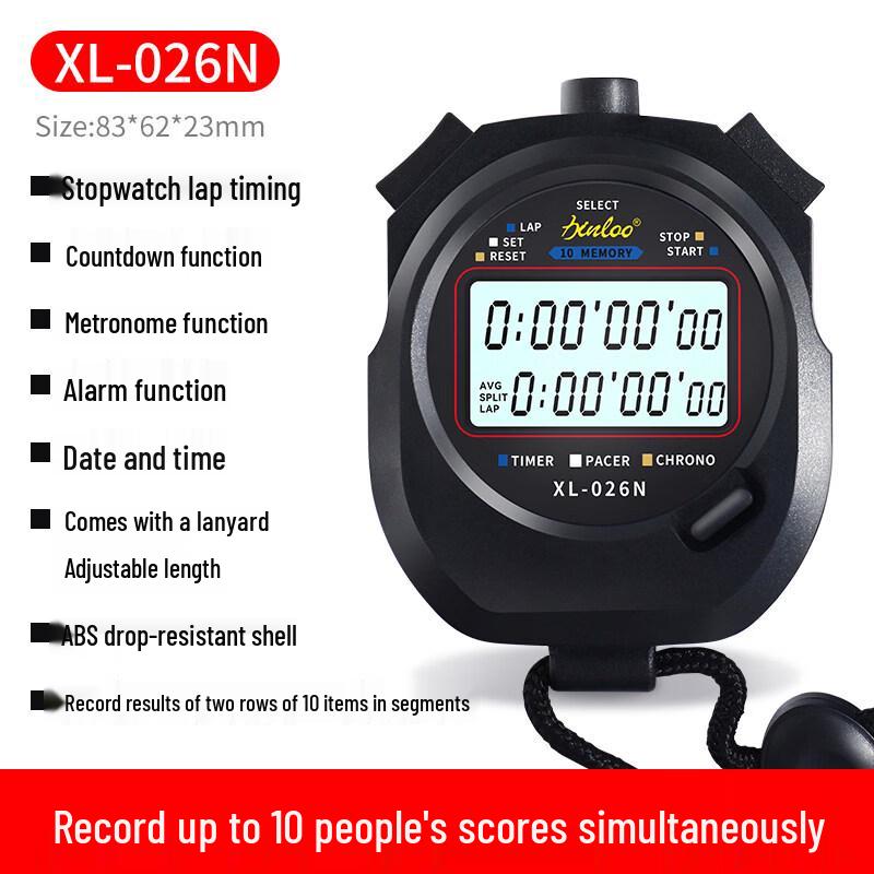 Professional Digital Stopwatch Timer
