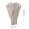 Cold Protection Cashmere Gloves Long Wrist Mittens Fashion Wool Knitted Gloves  Skiing