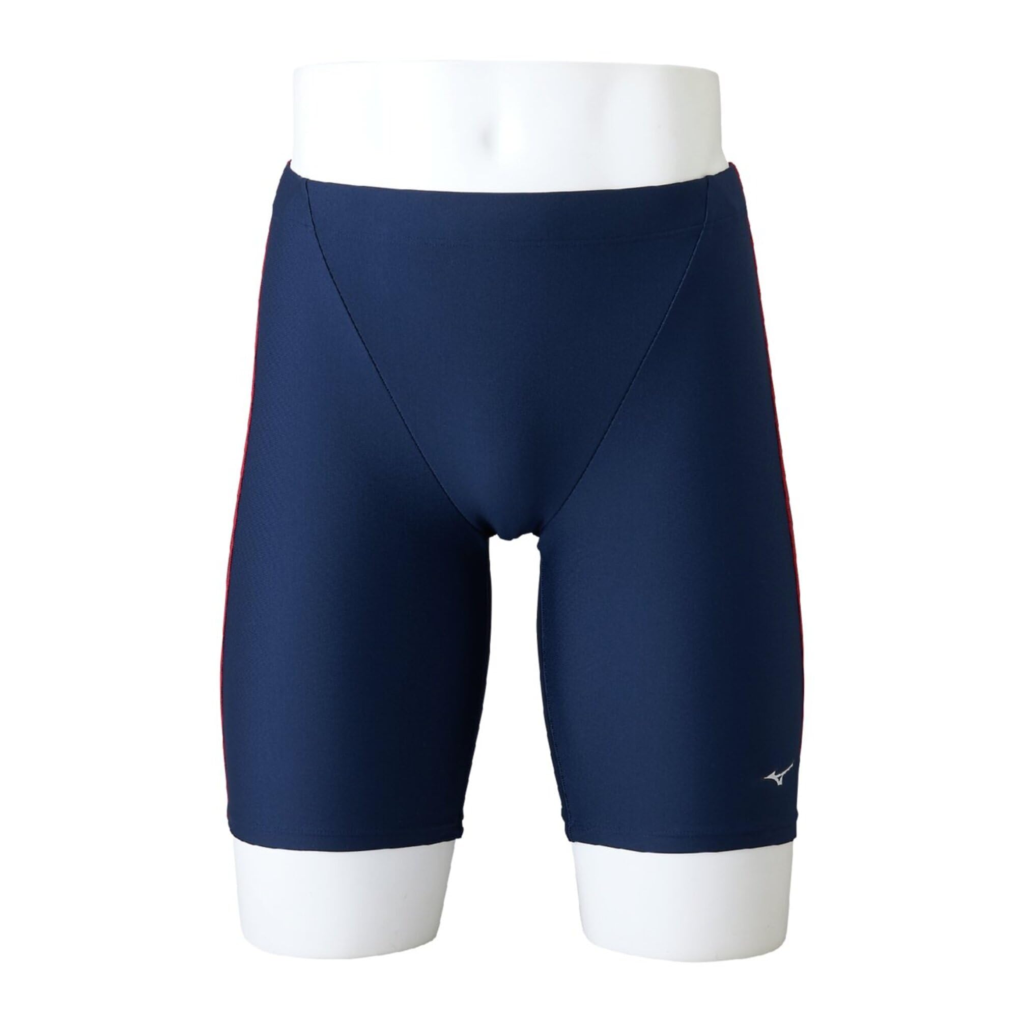 

Mizuno Basic Полушорты N2MBAA13 для соревновательного и школьного купальника (Внутренний шов 23 см) Темно-синий/Красный Плавание, Плавание, Тренировка,