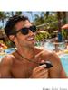 Novelty Water Squirting Sunglasses Toy With Detachable Refill Tanks And Black Glasses Look, Fun Choice For Beach Days, Poolside
