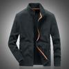 Herren Frühling und Herbst Neue dicke Jacke warmes Fleece-Sweatshirt Herren Jugend Fleecejacke trendig