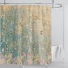Chinese Style Flower And Birds Tree Shower Curtains Crane Pattern Bath Curtain Waterproof Bathroom Decor With Hooks 3D Printing