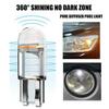 2/50Pcs W5W Led T10 Car Light COB Glass 6000K White Auto Automobiles License Plate Lamp Dome Read DRL Bulb Style 12V