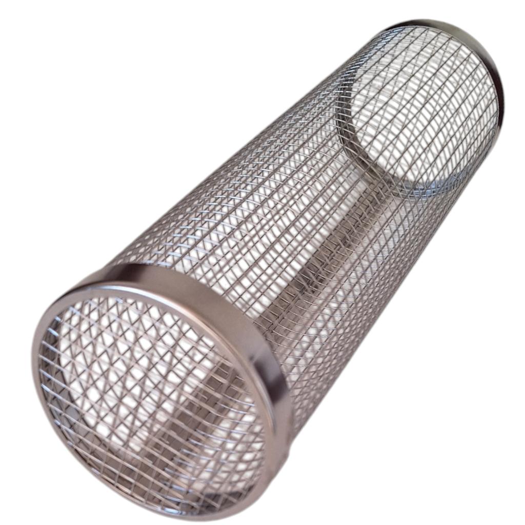 TUBE BASKET 20cm FOR GRILLING CLOSED FOR GRILLING VEGETABLES MEAT FISH FRIES