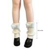 Stacked Crew Socks Japanese Lovely Design Nonslip Ribbed Leg Warmers For School Uniforms And Fashion