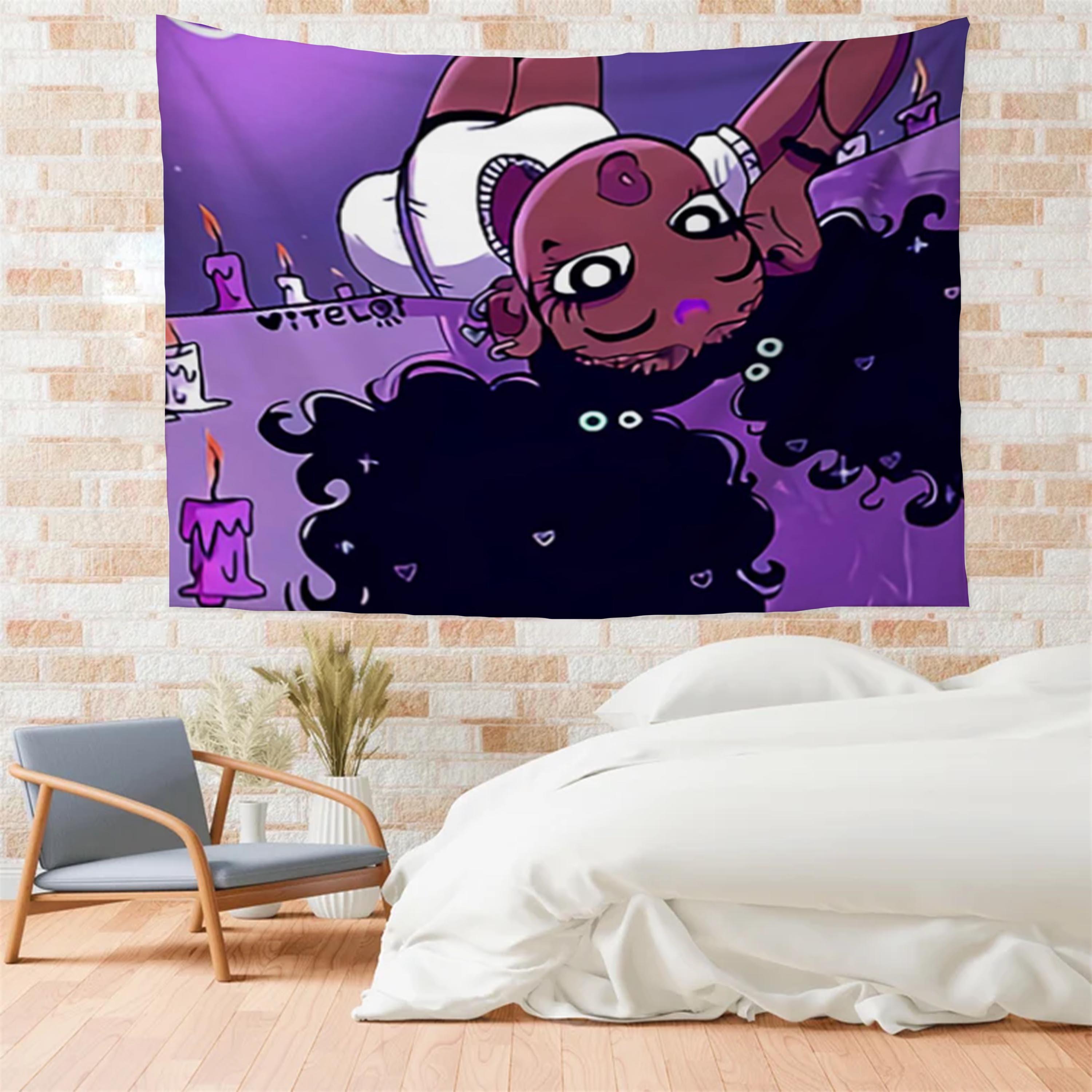 

VIKAMA Kids Wall Tapestry Artistic Children Room Decor Nursery Playroom Hanging Cloth Bedroom Living Room Aesthetic Banner 74x94cm(29x37in)