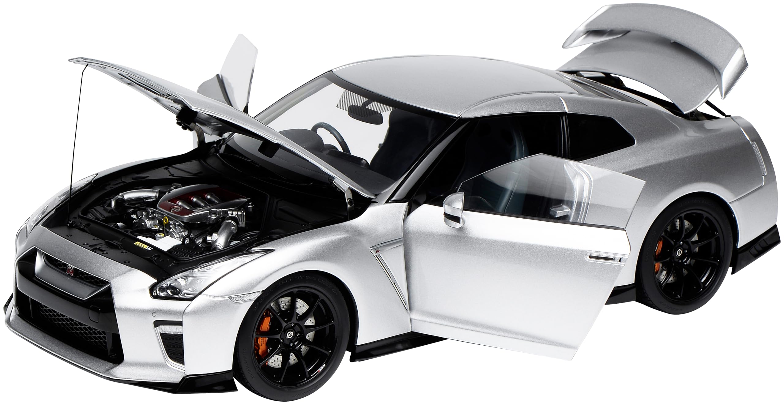 

Freestyle MOTORHELIX Nissan Track Edition Engineered By NISMO 2020 Ultimate Metal Silver Finished Model M83505 (FREESTYLE) 1/18 GT-R (R35)