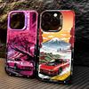 JDM Sportwagen Handyhülle Case für iPhone 17 Pro Max 16 12 Pro 13 Air 14 Plus 15 11