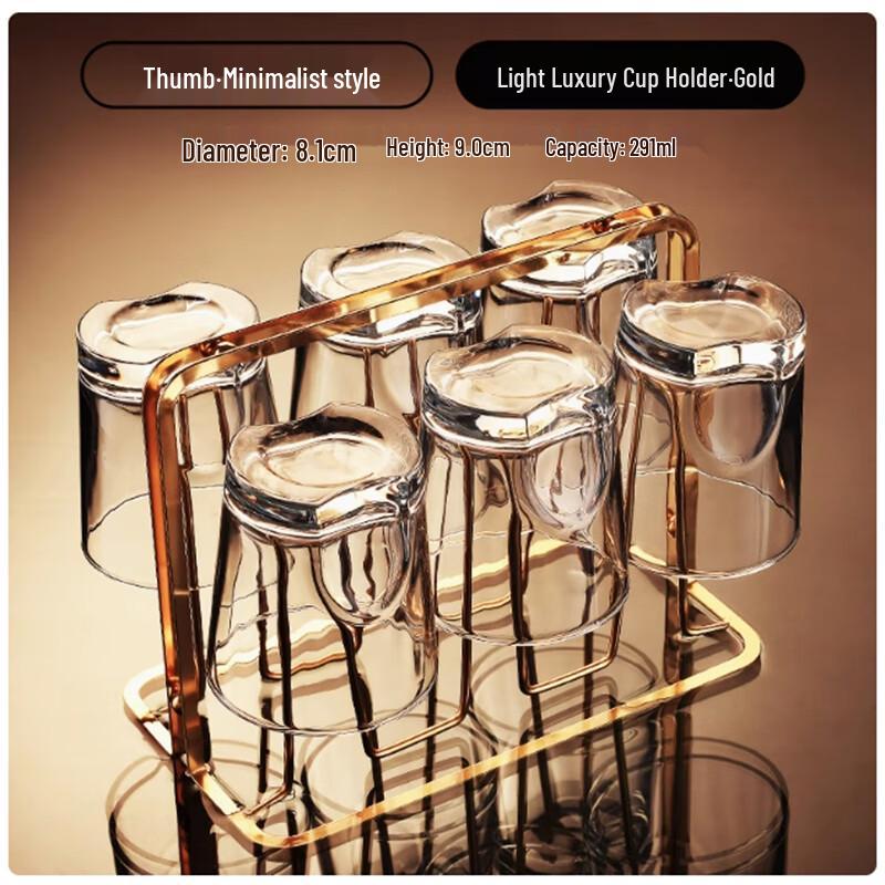 Langxi European Style Whisky Glass Set