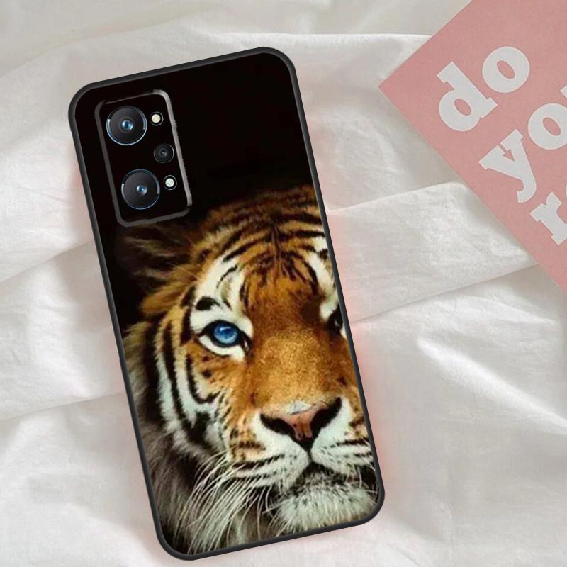 Wolf Dog Cat Bird Lion Tiger Animal Case For Realme C65 C67 C71 C63 C61 C55 C51 C53 C35 C75 11 12 13 14 15 Pro Plus GT6 GT7 Pro