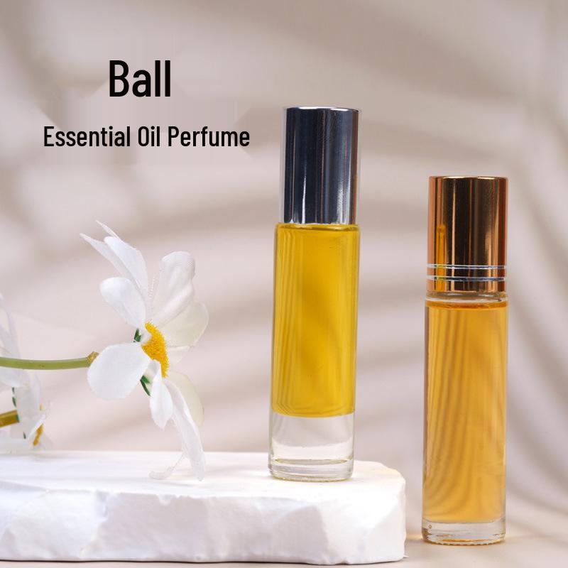 Unisex Roll-on Sandalwood Perfume: Long-Lasting Floral Aroma, No Added Fragrance Roselle Garden 10ml (Sample)