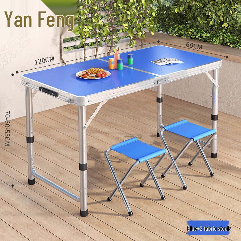 Portable Aluminum Alloy Folding Outdoor Picnic Table