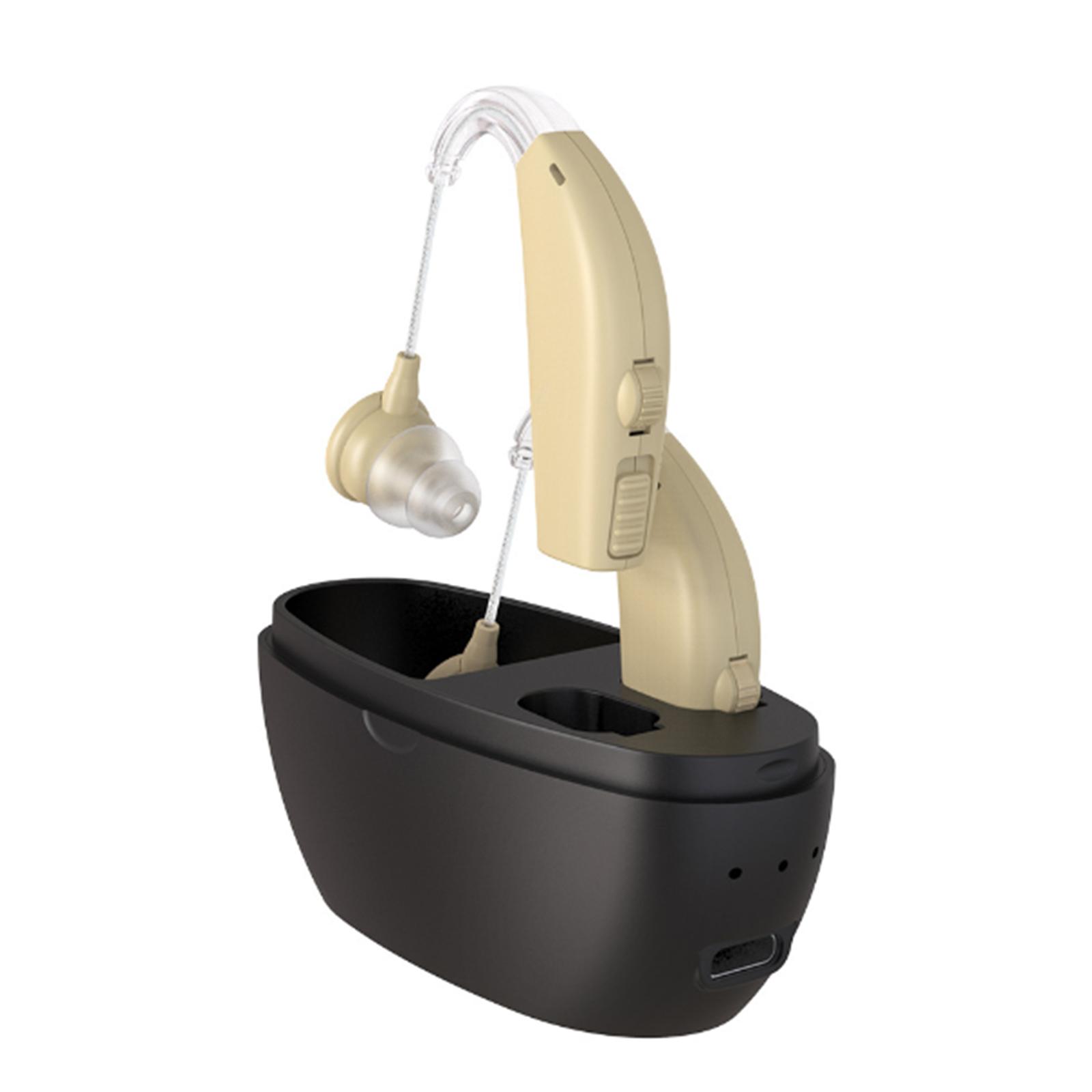 

Слуховые аппараты с усилителем звука в ухе, устройство для улучшения слуха с зарядным чехлом для взрослых