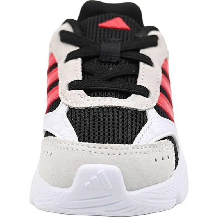 Adidas Cloudfoam Comfortable Non-Slip Durable Low-Top Walking Shoes Baby Shoes Black White JI1637