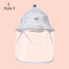 Cotton Fisherman Cap Breathable Newborn Cap Casual Anti-droplet Protective Hat