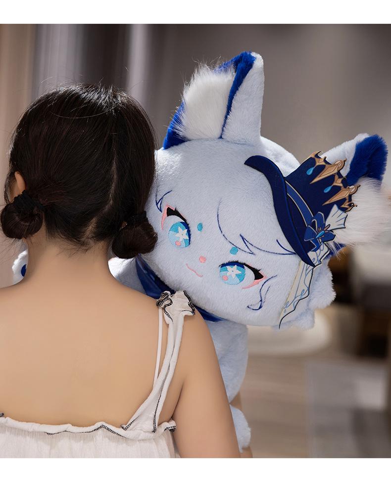 Adorable Furina Kitten Plush - Cute Stuffed Toy, Perfect Gift & Game Accessory