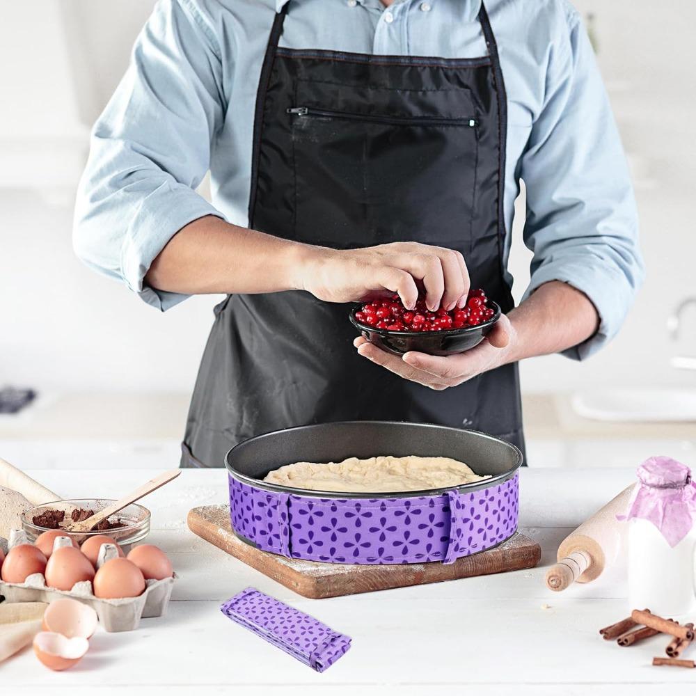 Baking Tray Protection Strap Strip Cake Pan Strips Bake Strip Belt Moist Level Cake Tools Protect Banding Kitchen Gadgets