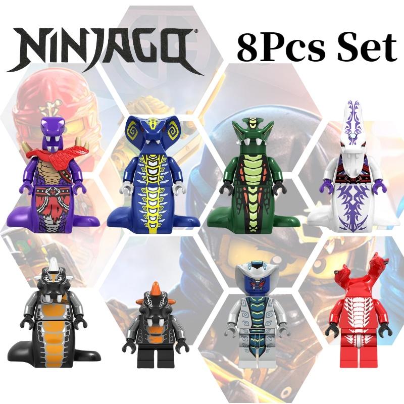 Hot Selling Ninja Series Building Blocks Toy A025-032 Diy Plastic Construction Export Type