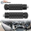Universal Motorcycle Footrests Footpegs Rear Pedals Motocross Foot Rest Holder For Suzuki BMW Kawasaki Scooter Modified Parts