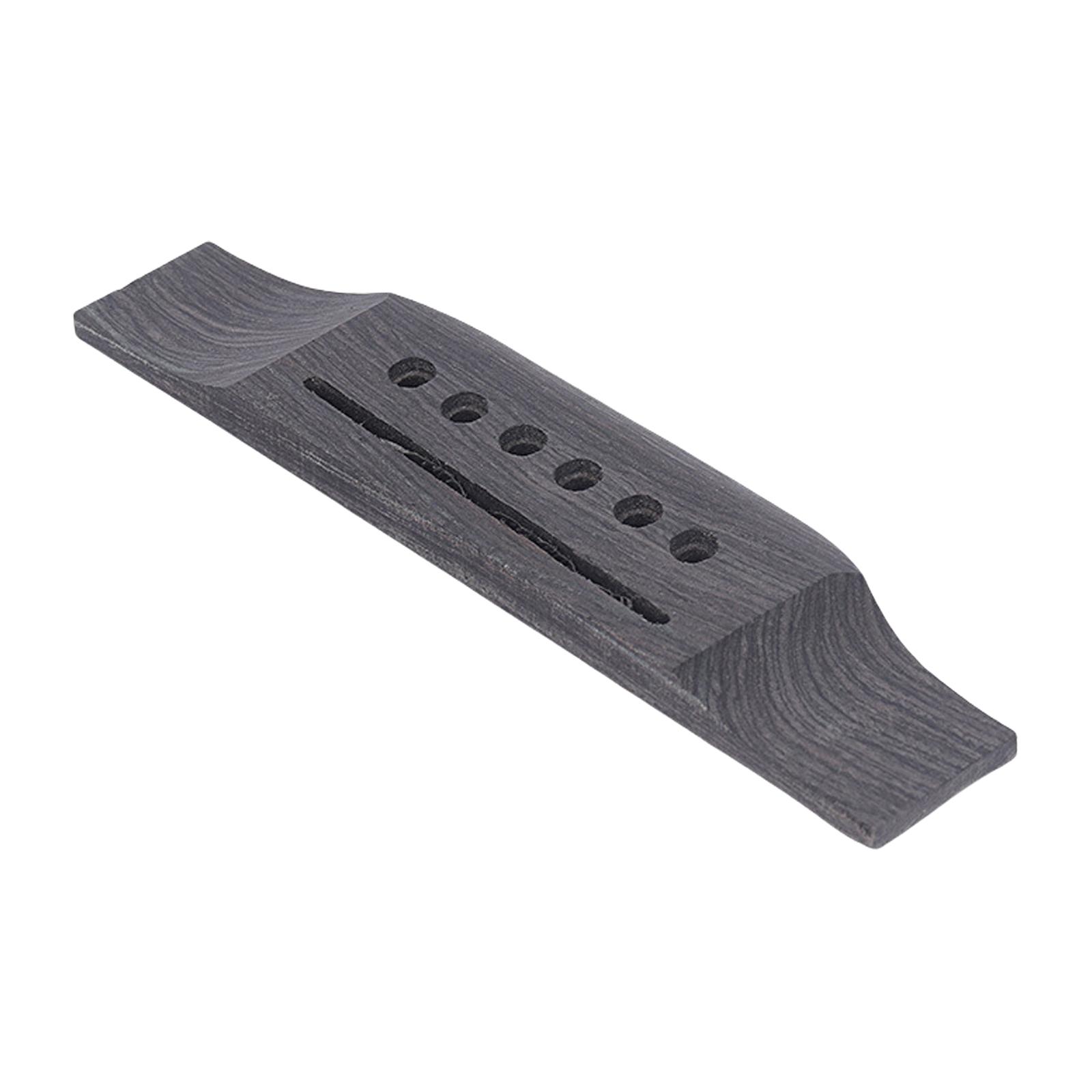 Wood 6 String Folk Guitar Bridge Lower Wood Saddles Guitar Bridge Lower String Pillow Acoustic Guitar Bridge Accessories