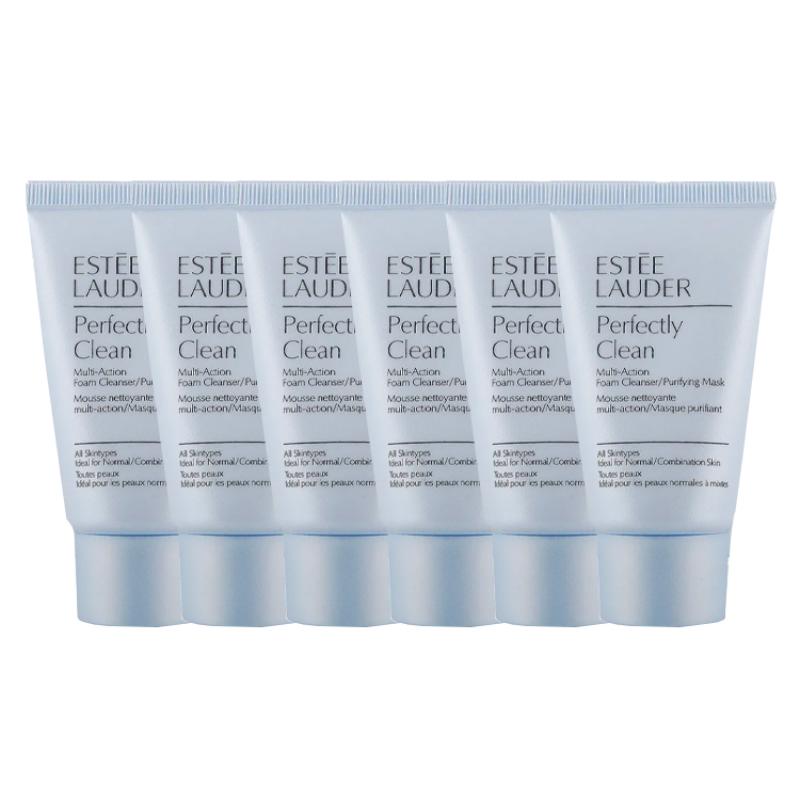 

ESTEE LAUDER Dual Effect Purification With Radiant Finish Cleansers Hydrating, Moisturizing, And Cleansing 30ml*6 Gentle