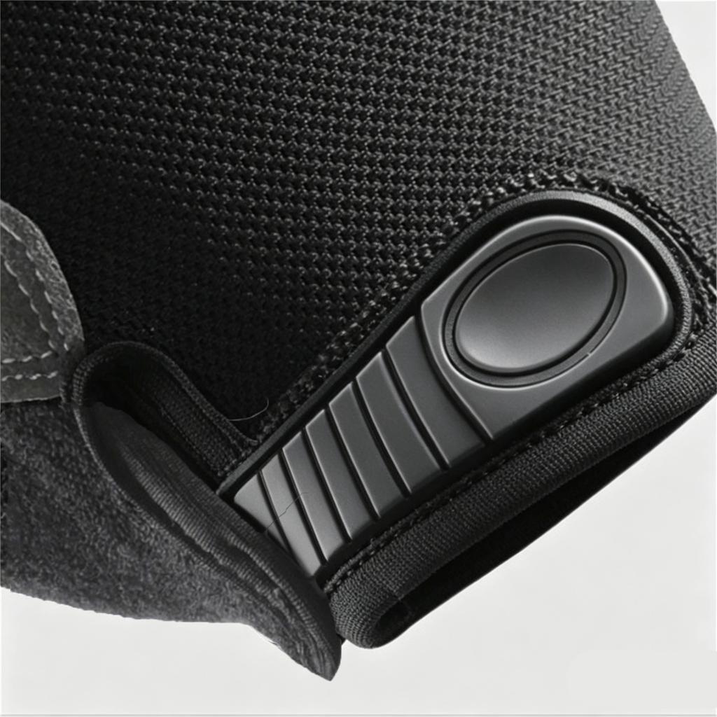 Cycling Half Finger Gloves Non Slip Breathable Lightweight Comfortable Palm Padding Adjustable Wrist Strap for Outdoor Sports