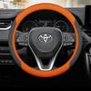 Coprivolante in Pelle per Auto per Toyota Rav4 Corolla Cross Yaris CHR Highlander Sienna Hilux Prius 2025 2026 Accessori