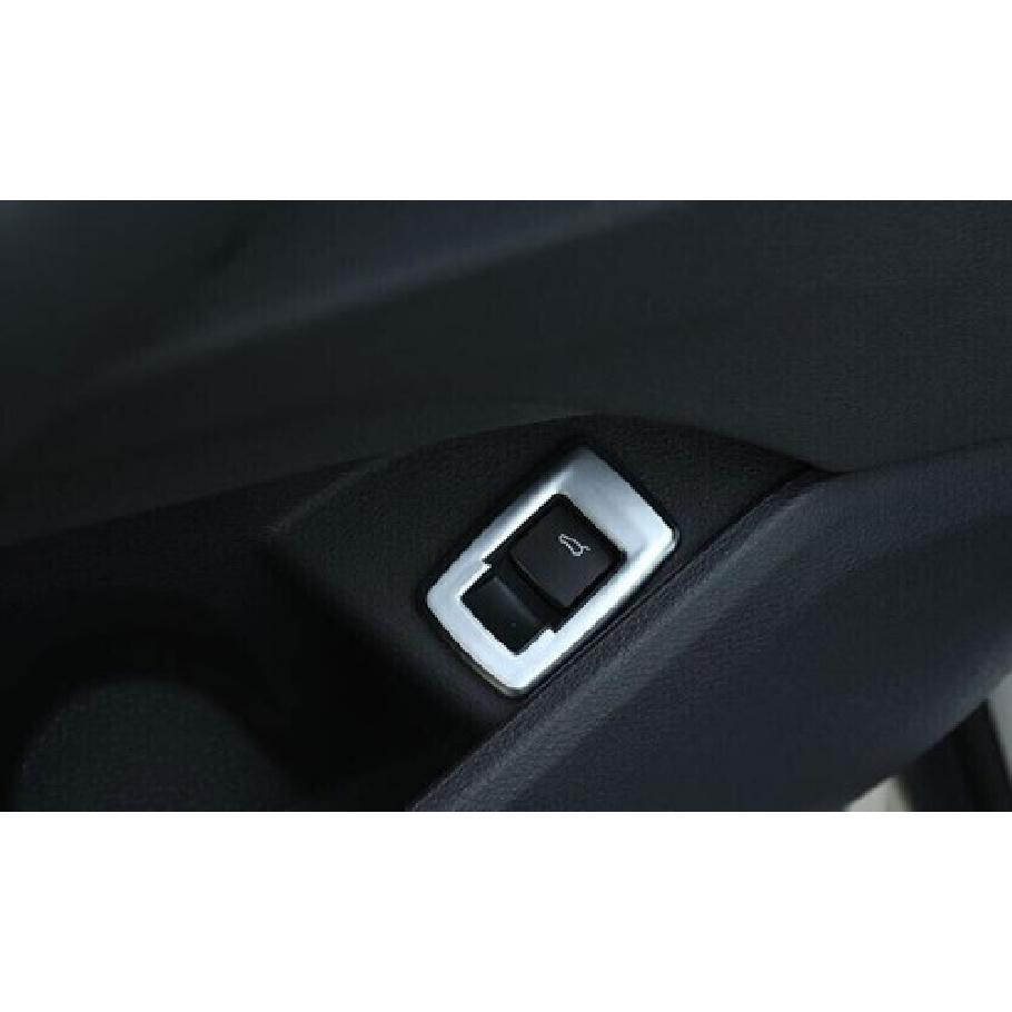 Matte Silver 2018- Fit For BMW X2 F39 Inner Tailgate Rear Door Switch Cover
