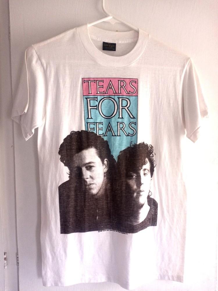 1985 TEARS FOR FEARS SONGS FROM THE BIG CHAIR Shirt Unisex Concert S5XL R160 Unisex T-Shirt XXXXL