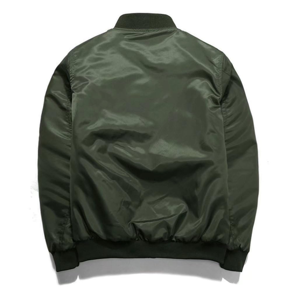 Tactical Jacket Military Jacket Jacket American Casual Multifunctional Outerwear Jumper Coat Spring Autumn Winter Green L [CRYSULLY] Men's