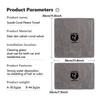 For Abarth Microfiber Towel Car Drying Towel Auto Plush Wash Towel Car Cleaning FR FIAT 500 Doblo Tipo Panda Ducato Punto Stilo