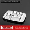 Wuhe 316 Stainless Steel Divided Lunch Tray Set