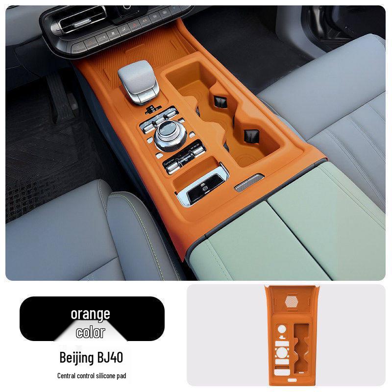 Beijing BJ40 Car Door Window Lift Silicone Pad and Handle Protection Sticker