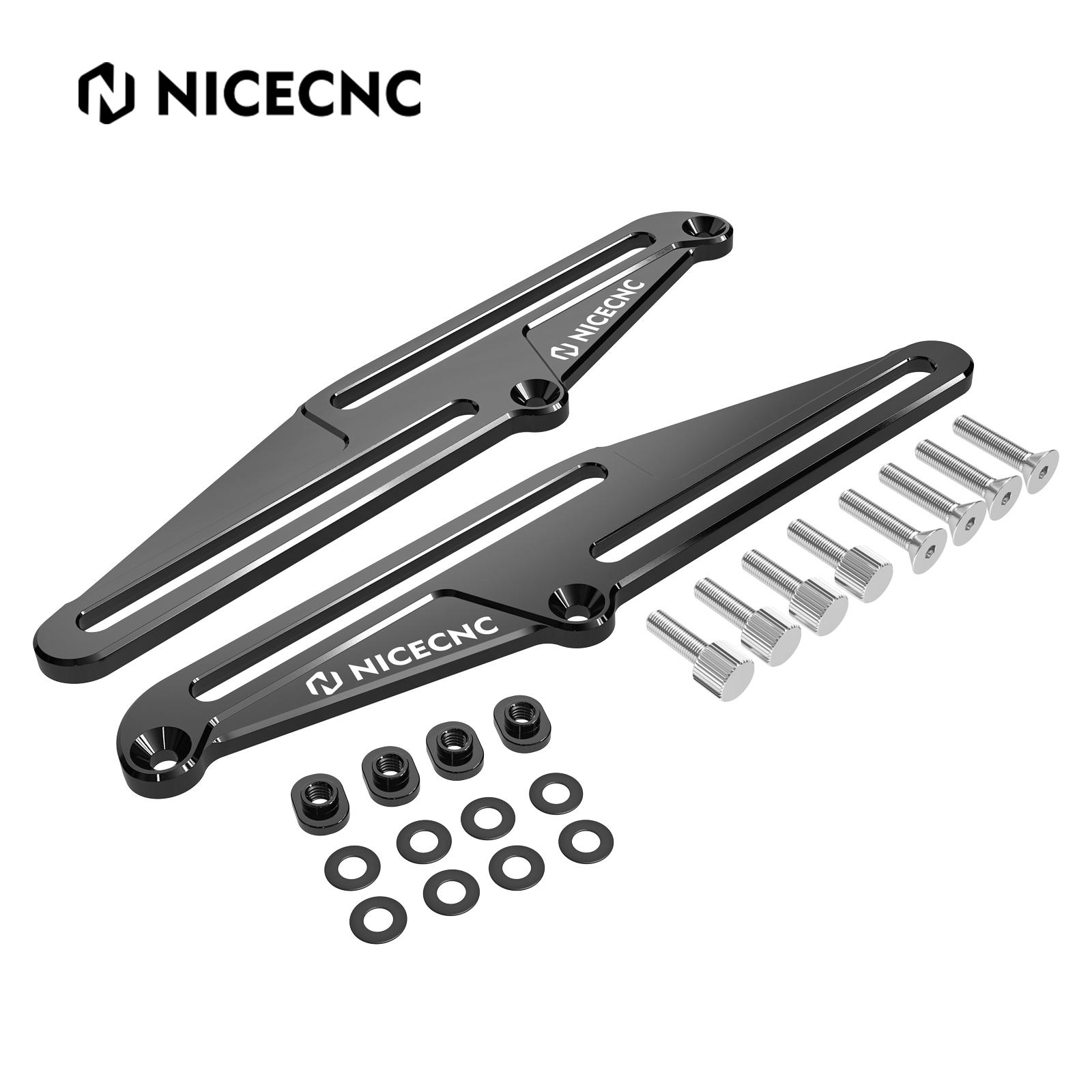 

For 2019-2024 Yamaha Tenere 700/Rally Edition Windshield Brackets Windscreen Raise Support Holder for Yamaha Tenere 700 WR 2022 Black Brackets