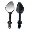 Black Side Mirrors for Motorcycle