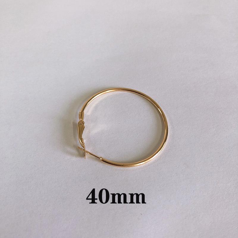 Minimalist, Individualistic, Exaggerated Large Circle Earrings, Women'S Fashionable Large Circle Earrings With Temperament