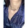 Half Gemstone Necklace