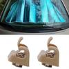 Clear Vision while Driving with For Mercedes Sun Visor Clip Holders