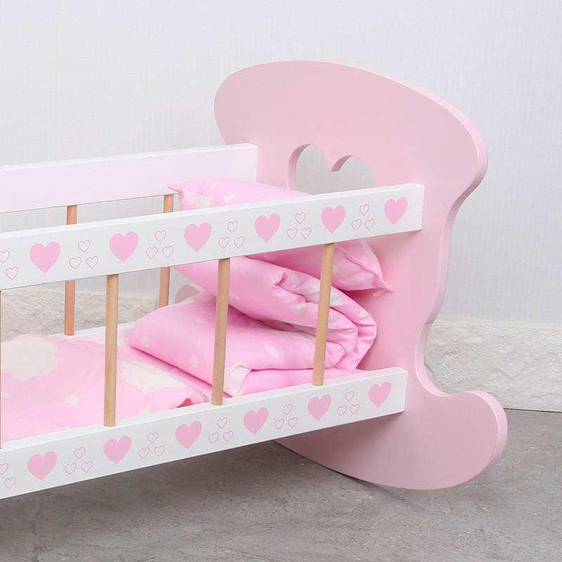 Early Childhood Education Simulation Crib Toddler Role-playing Playhouse Shaking Bed Toy