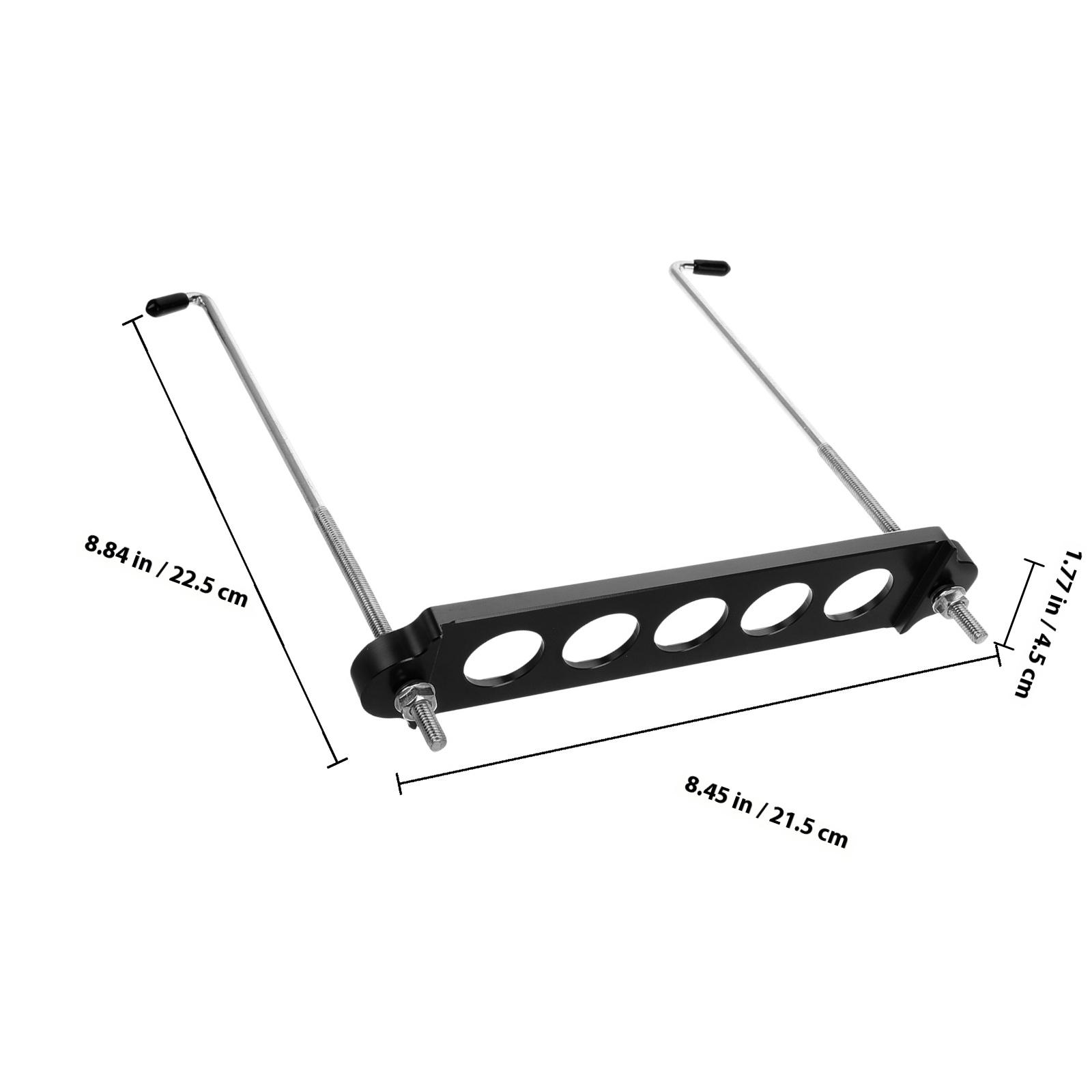 Car Bracket Aluminum Alloy Mounting Tray Secure Holder For Vehicle Installation Maintenance Hold Down Bracket Automotive