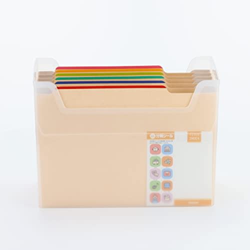 Nakabayashi File Box Document Storage Case Nagekomi BOX F6 6 Classification Fubo I-F6