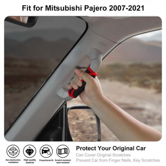 Roof Top Grab Handle Cover Protect Case Soft For Mitsubishi Pajero Montero 07-21