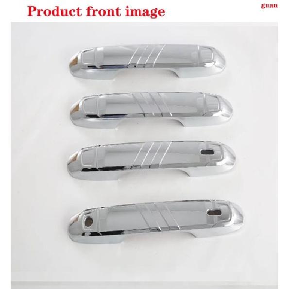 Car handle decorative cover silver For Toyota Land Cruiser 2024-2025