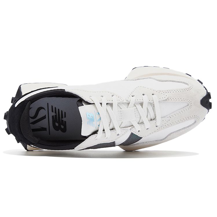 New Balance 327 Sea Salt Black Women Sneakers White WS327SYY