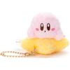 Kirby Plush Warp Star Strap 17cm Soft Toy Cute Character Accessory