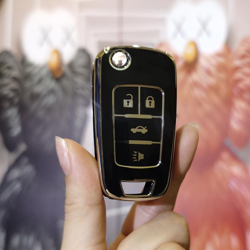 Chevrolet Key Cover Set for Malibu, Trax, Cruze, Aveo, Mako, Sail - 3 Pieces