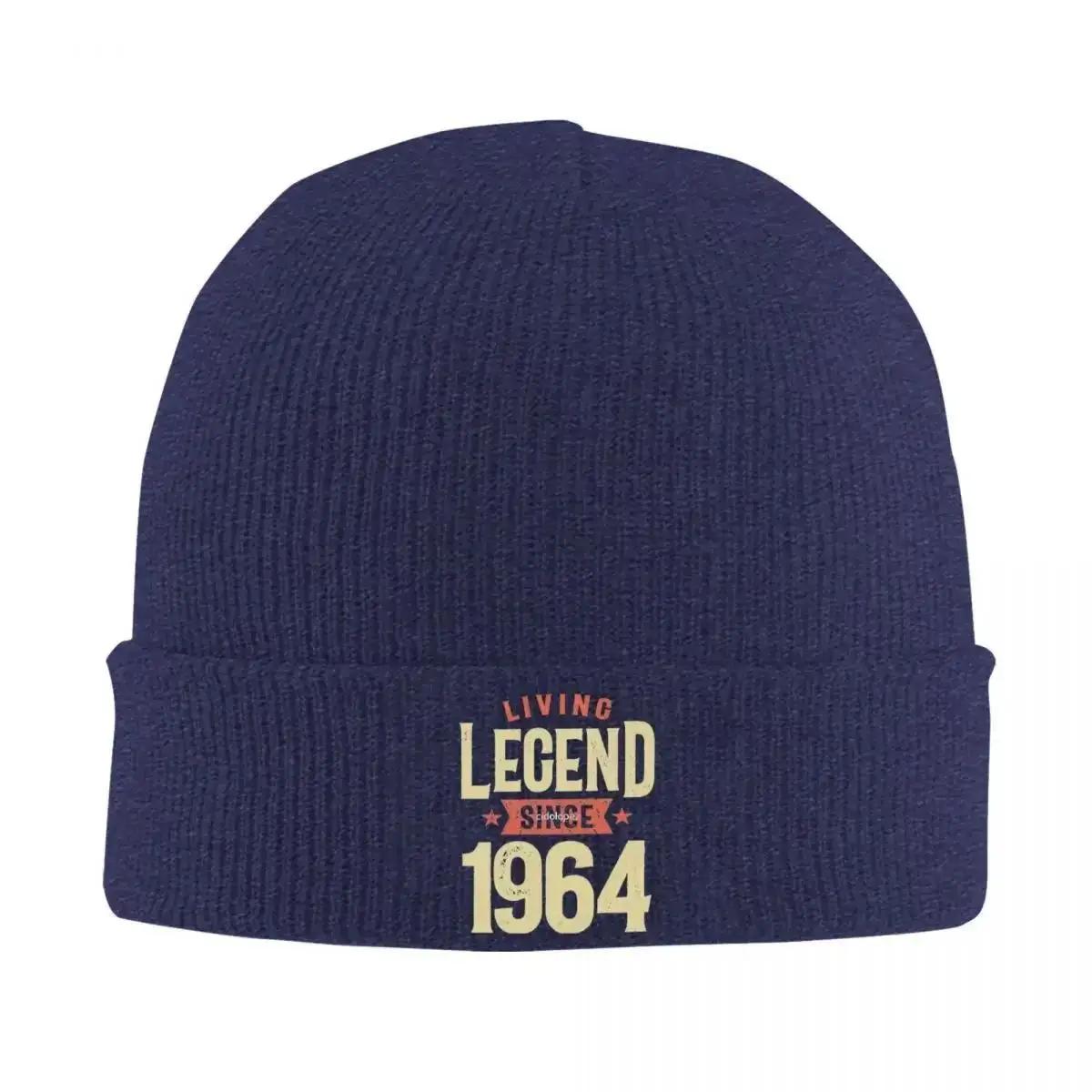 

NEW Living Legend Beanie Hats Knit Hat Outdoor Sport Warm Unisex Women Caps Autumn Winter Graphic Retro Bonnet Hats Gift
