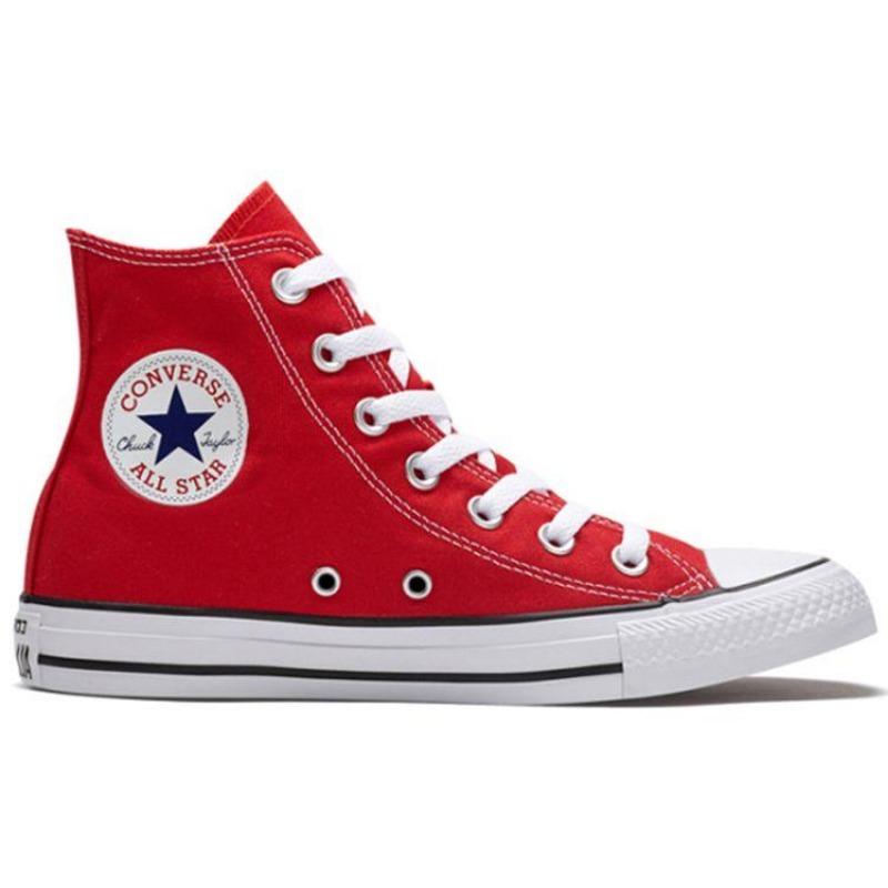 Converse All Star Unisex High Canvas Shoes Classic Core Lightweight Chinese Red 101013