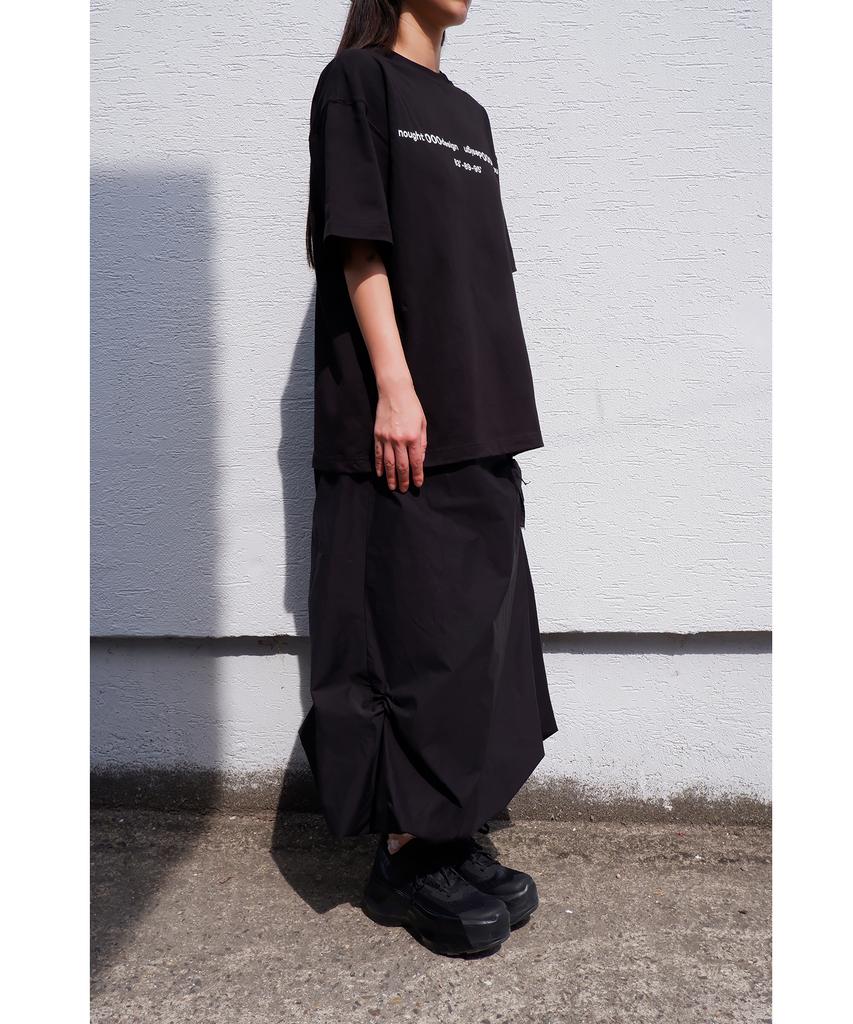 Nouteu Reverse Logo T-Shirt / Black