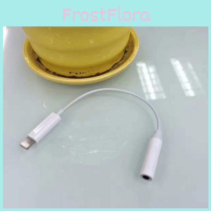 To White Lightning 35mm Headphone Jack Adapter Cable For Iphone 7  Plus 7